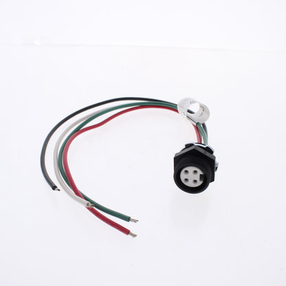 Hubbell MiniQuick Female Receptacle 3P4W Straight Quickconnect 16AWG HRNS04501