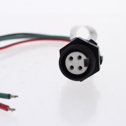 Hubbell MiniQuick Female Receptacle 3P4W Straight Quickconnect 16AWG HRNS04501