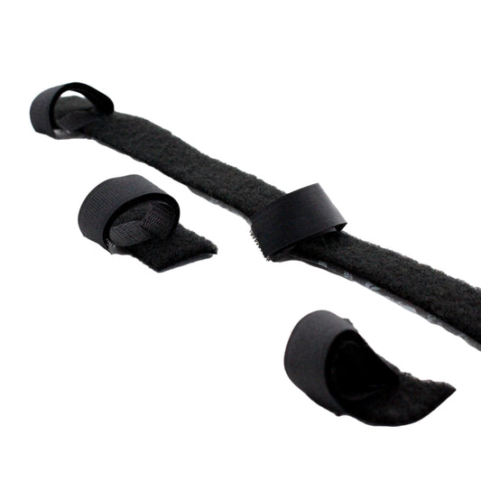 Hubbell 4-Loop Workstation Cable Manager 44" Hook & Loop Straps Ties HVWM