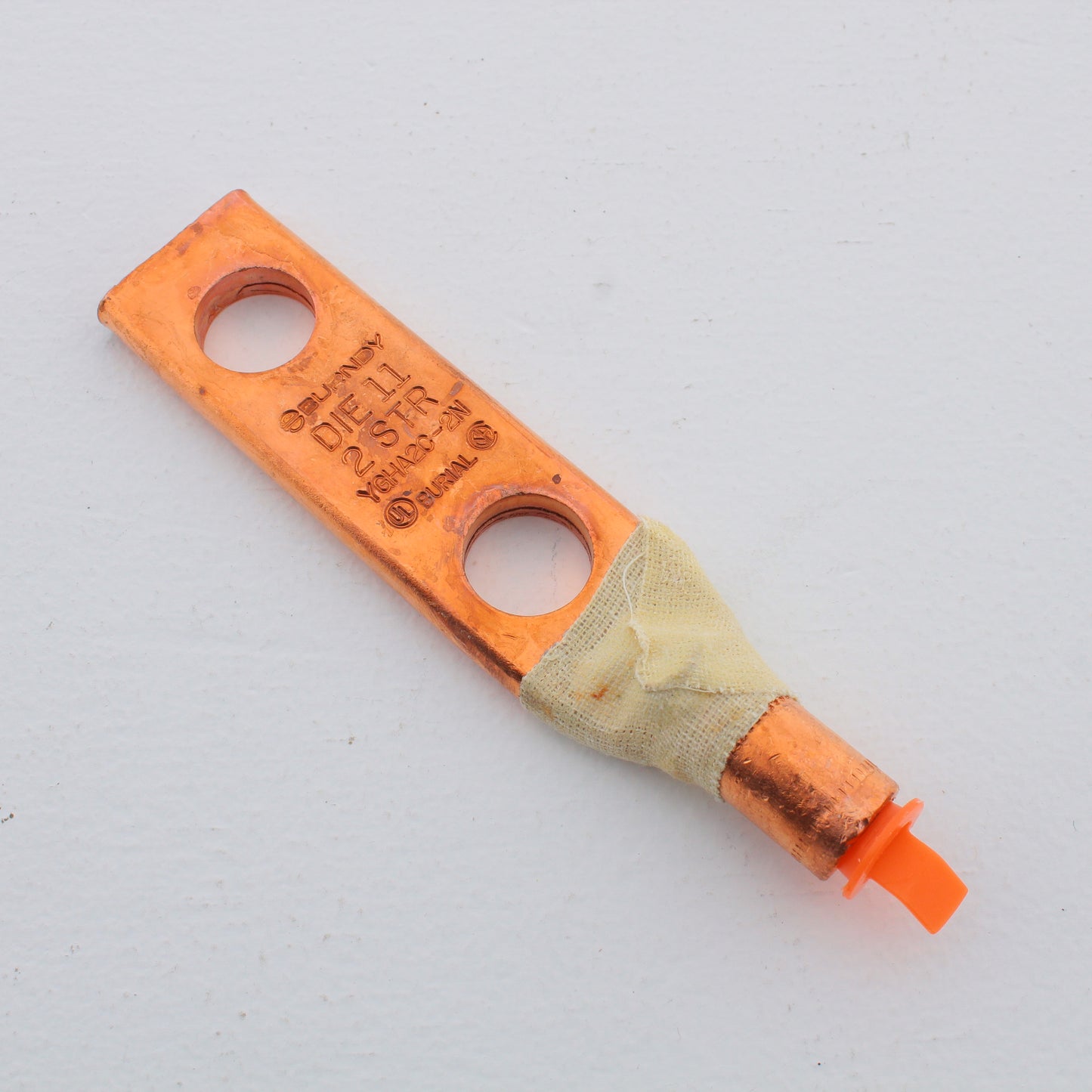 Hubbell HYGHA02 Bonding Grounding Compression Lug 2AWG 1/2" Holes HYGIB Penetrox