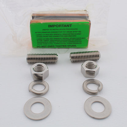 Hubbell Wide Flange I-Beam Grounding Bonding Tap .4-.462" Die HU1105 HYGIBW462