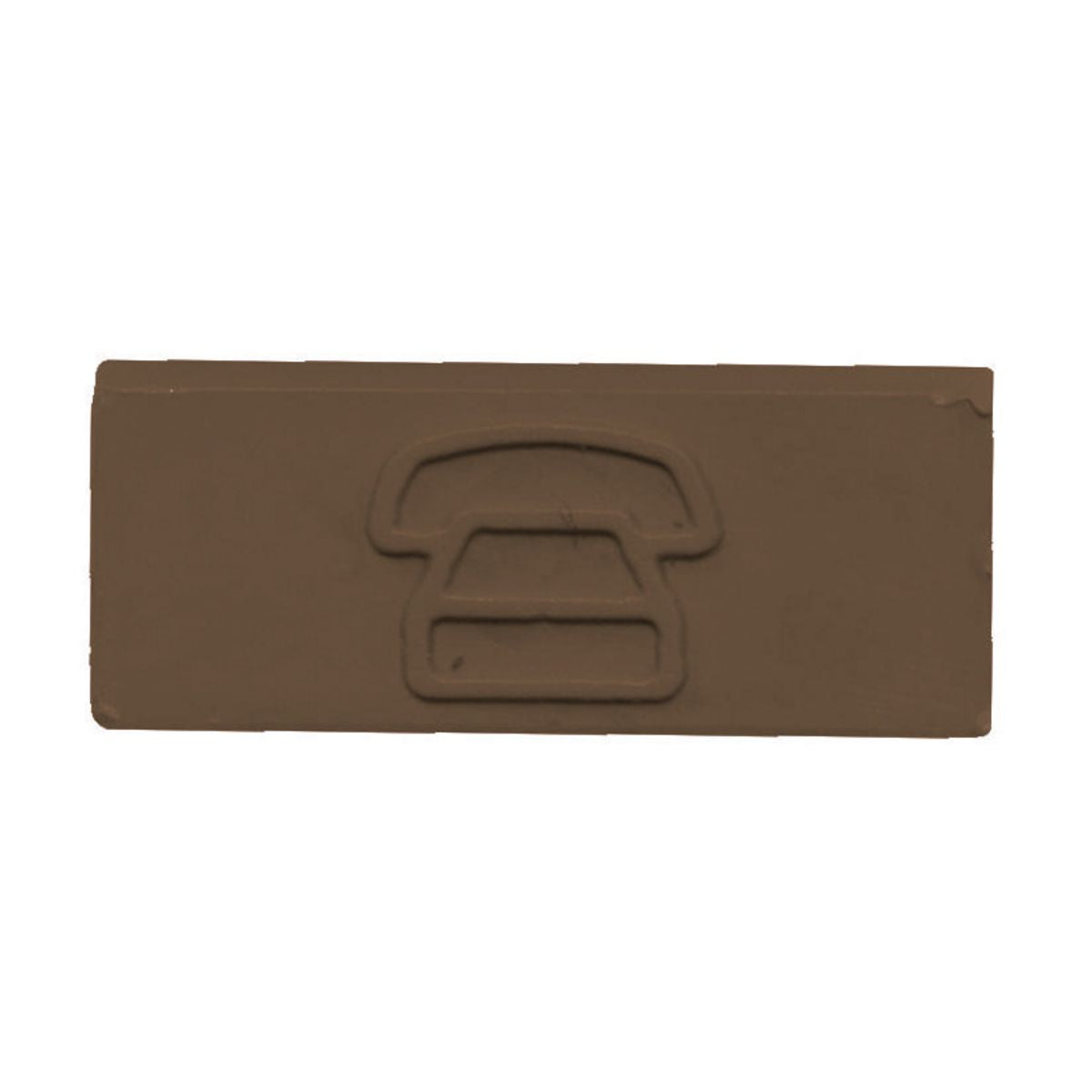100PK Hubbell Brown Telephone ICON for NetSelect Communication Jacks IBN100T