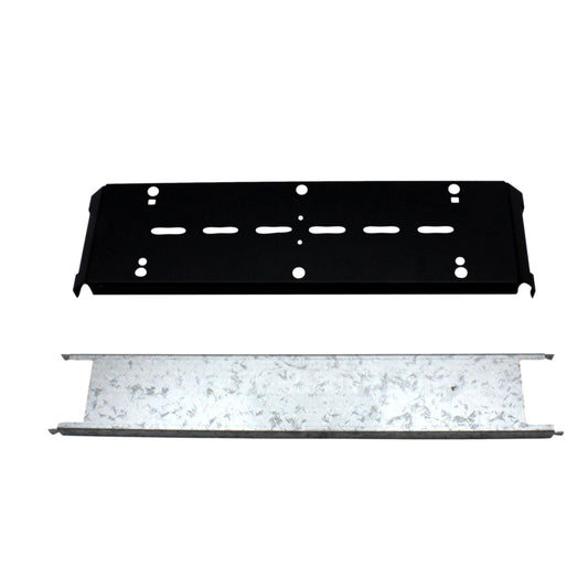 Hubbell Black 23" Top & Bottom I-Frame Rack Spacer Kit ICK23