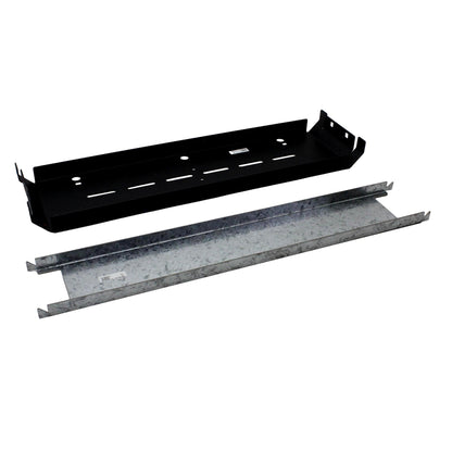 Hubbell Black 23" Top & Bottom I-Frame Rack Spacer Kit ICK23
