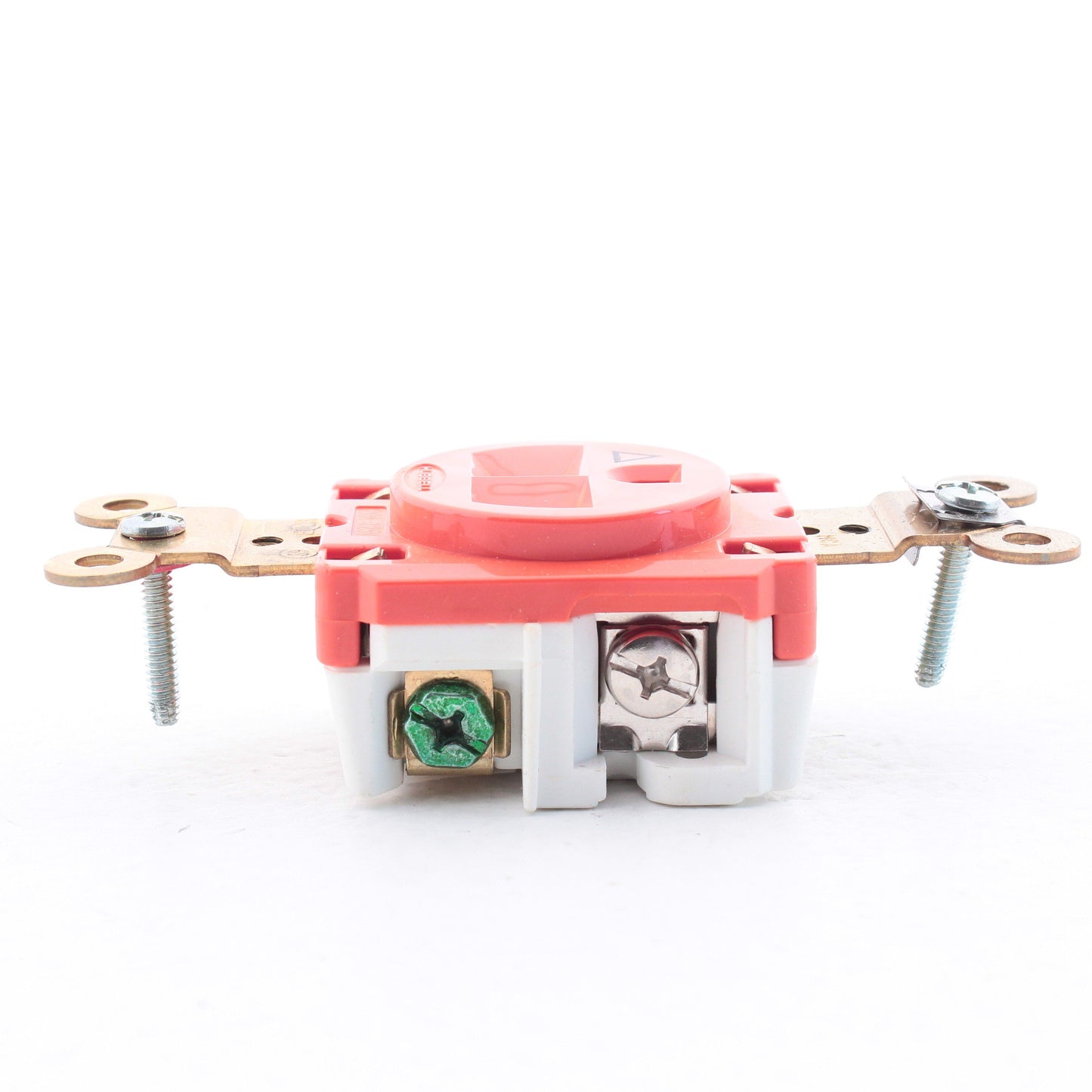 Hubbell IG5361 Orange 20A 125V 5-20R Isolated Ground Single Receptacle Outlet
