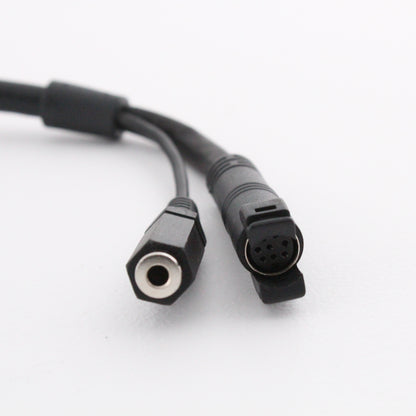 Hubbell IM153815EI Ivory I-Station Plug N' Play 3.5mm Stereo Jack VGA Adapter