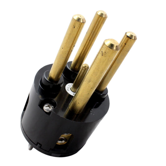 Hubbell IN4100CMS Replacement Core for 4-Wire 100A Pin & Sleeve Plug Center Pin
