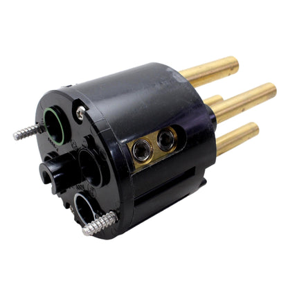 Hubbell IN4100CMS Replacement Core for 4-Wire 100A Pin & Sleeve Plug Center Pin