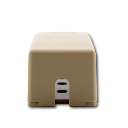 50 Hubbell "Telco Ivory" 1-Port Data Keystone Housings Surface Mount Box ISB1TI