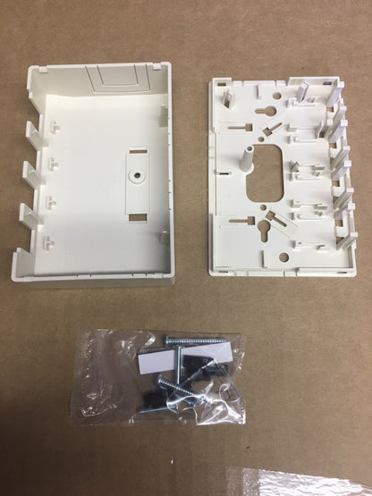 Hubbell ISB4OW Surface Mount Box 4-Port Keystone Office White Data Jack Housing