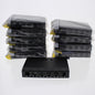 10 Hubbell Black 6-Port Data Voice Keystone Housings Surface Mount Box ISB6BK