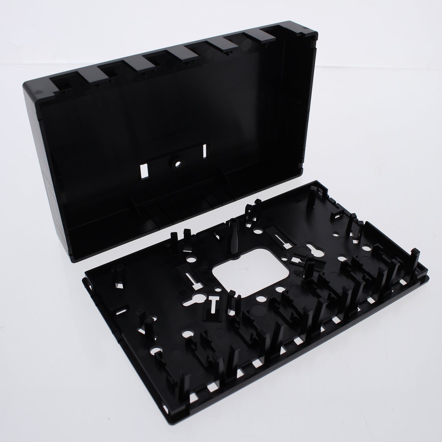 10 Hubbell Black 6-Port Data Voice Keystone Housings Surface Mount Box ISB6BK