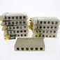 Hubbell ISB6EI Ivory 6-Port Data Voice Surface Mount Keystone Housings Box 10pcs