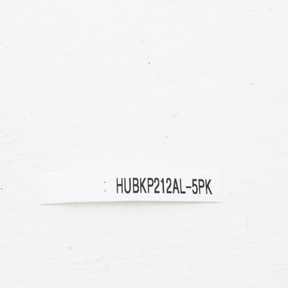 Hubbell KP212AL Almond 1-Gang F-Connector Thermoplastic Wallplate Cover 5-pack