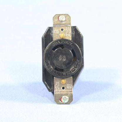 Hubbell Bryant Locking Receptacle NEMA L6-30R Twist Lock Outlet 30A 250V L630R