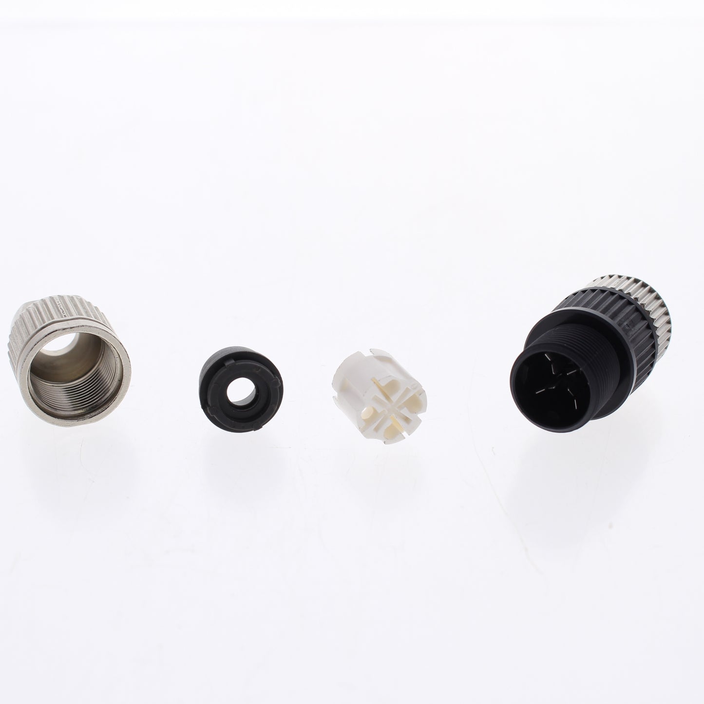 Hubbell Micro-Quick Cable Connector Female 4-Wire Displacement MCMS14IDCL