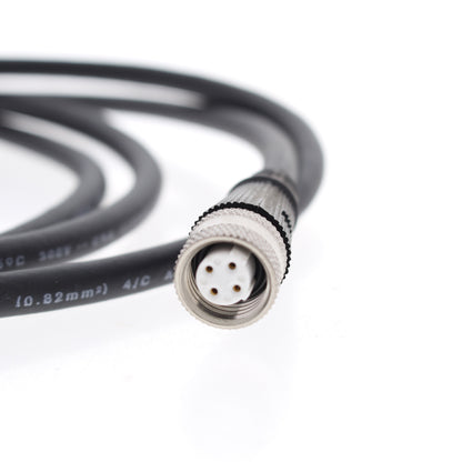 Hubbell Micro-Quick Connect Cable Cordset Female Plug 2 Meter 4-Pole MCMS2422