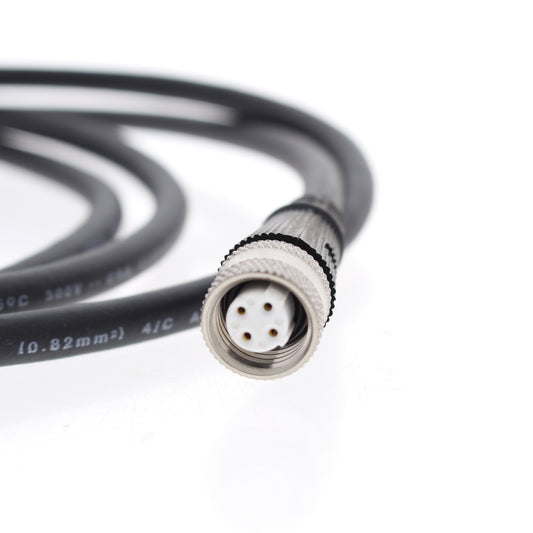 Hubbell Micro-Quick Connect Cable Cordset Female Plug 2 Meter 4-Pole MCMS2422