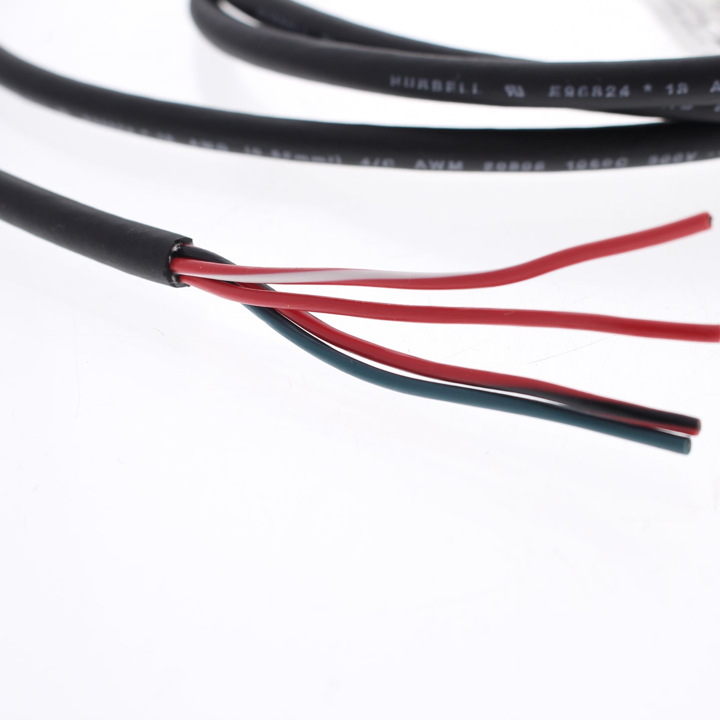 Hubbell Micro-Quick Connect Cable Cordset Female Plug 2 Meter 4-Pole MCMS2422
