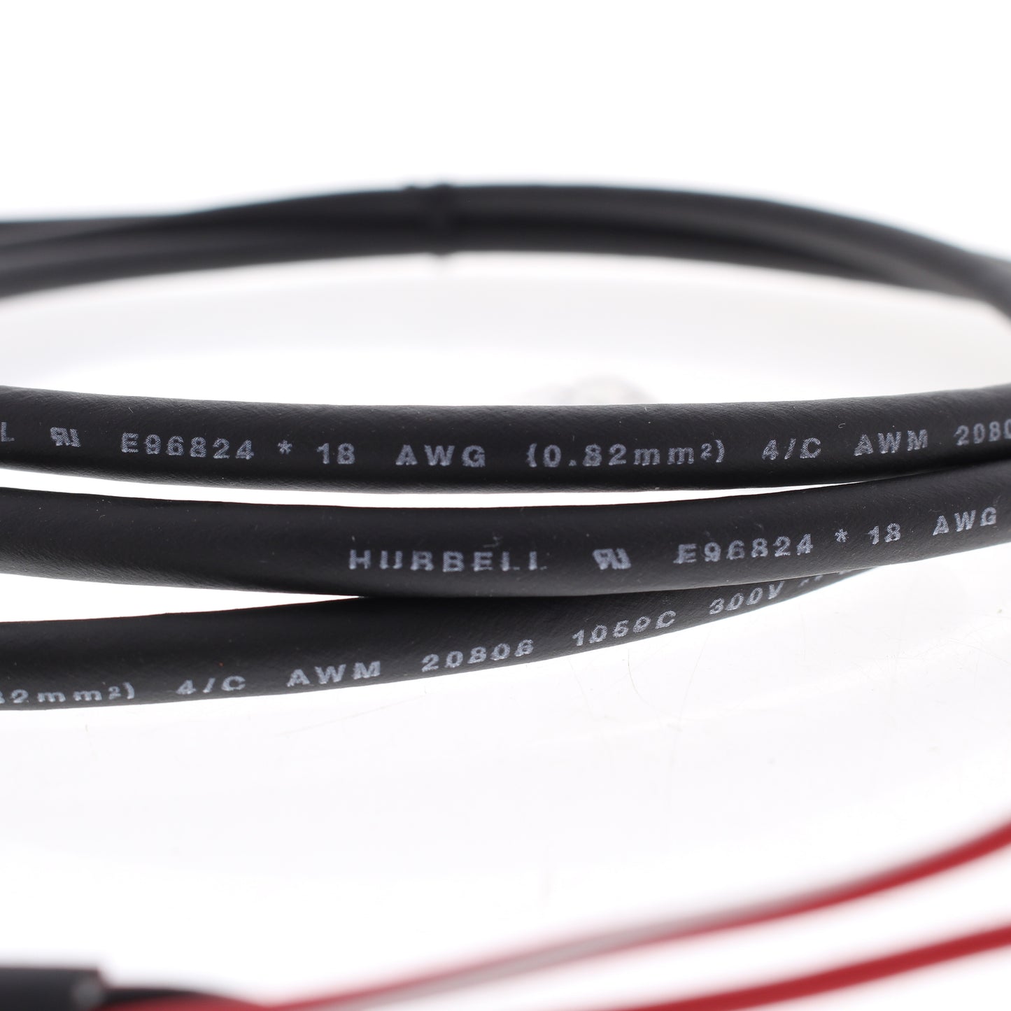 Hubbell Micro-Quick Connect Cable Cordset Female Plug 2 Meter 4-Pole MCMS2422