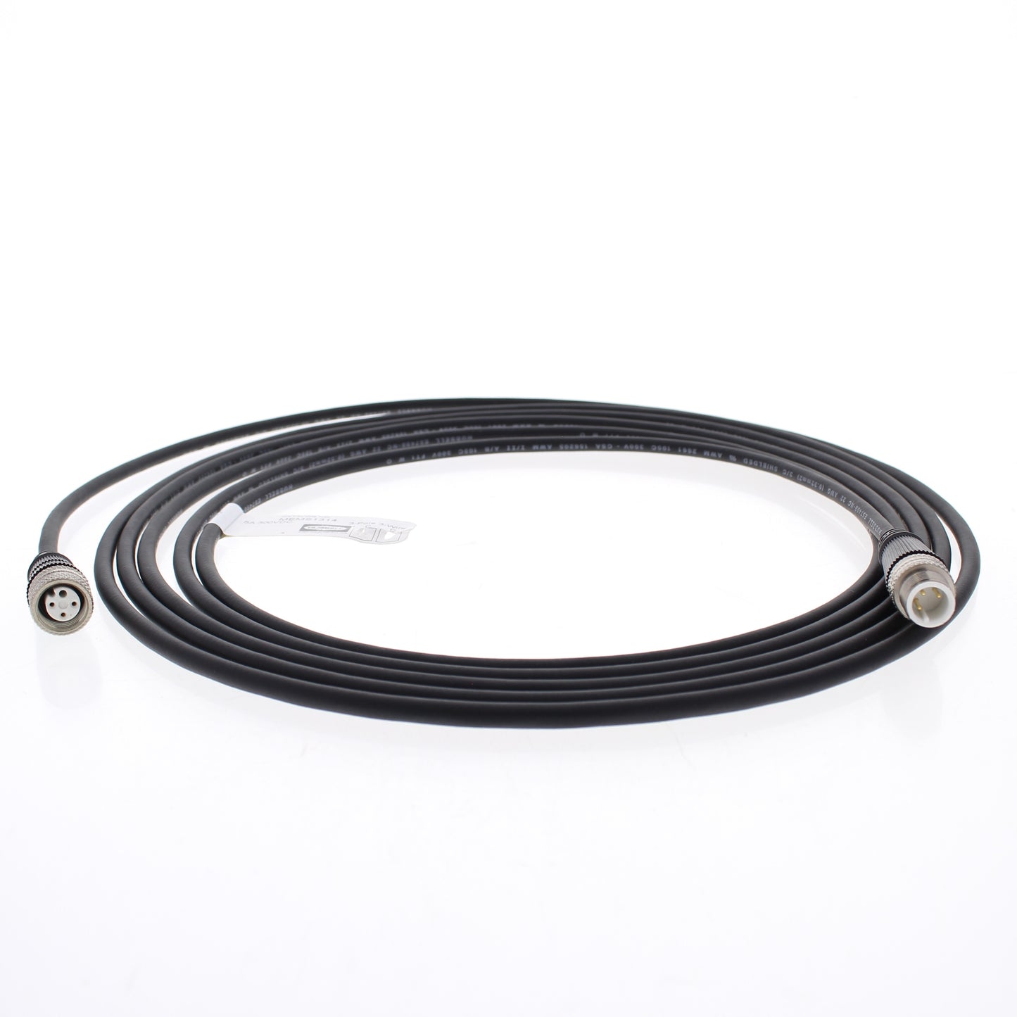 Hubbell Micro-Quick Connect Signal Cable Extension Cord 3-Pole 4 Meter MEMS1314