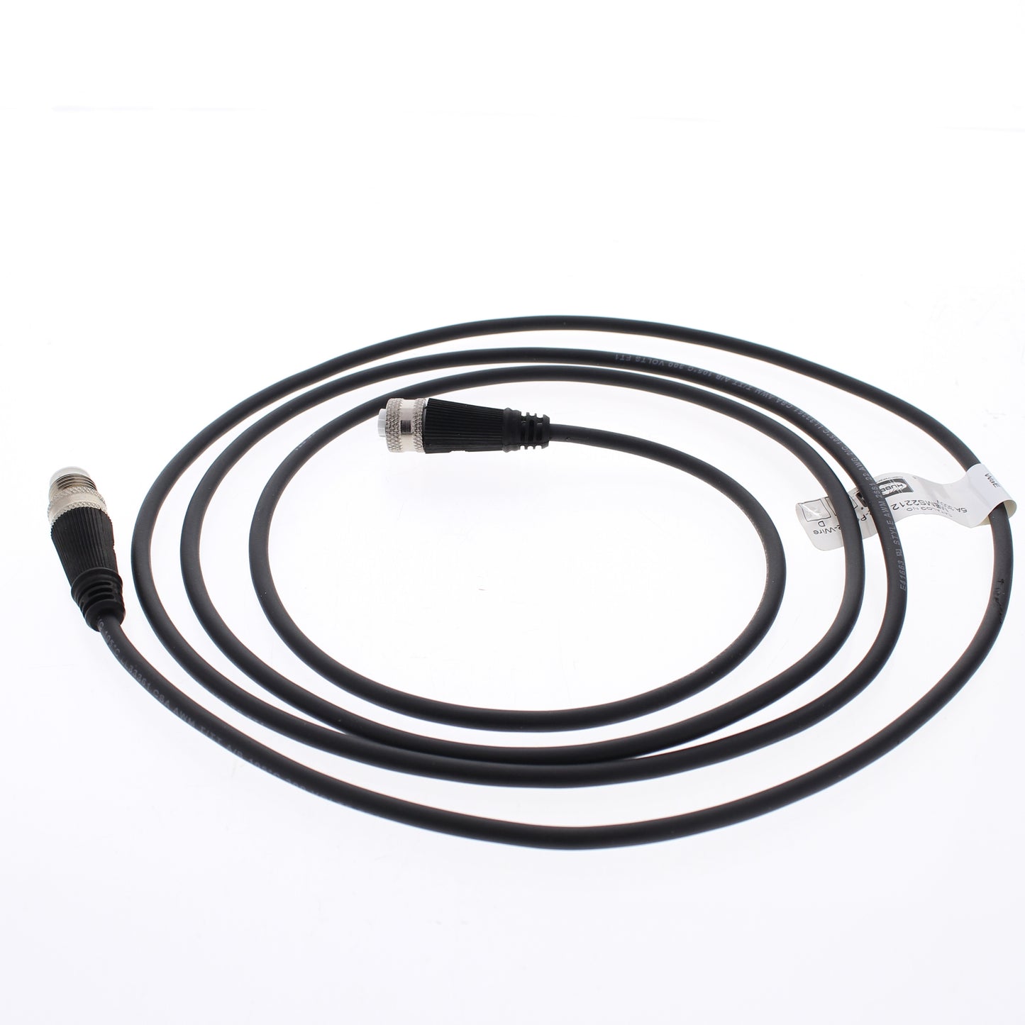 Hubbell Micro-Quick Connect Signal Cable Extension Cord 3-Pole 2 Meter MEMS2212