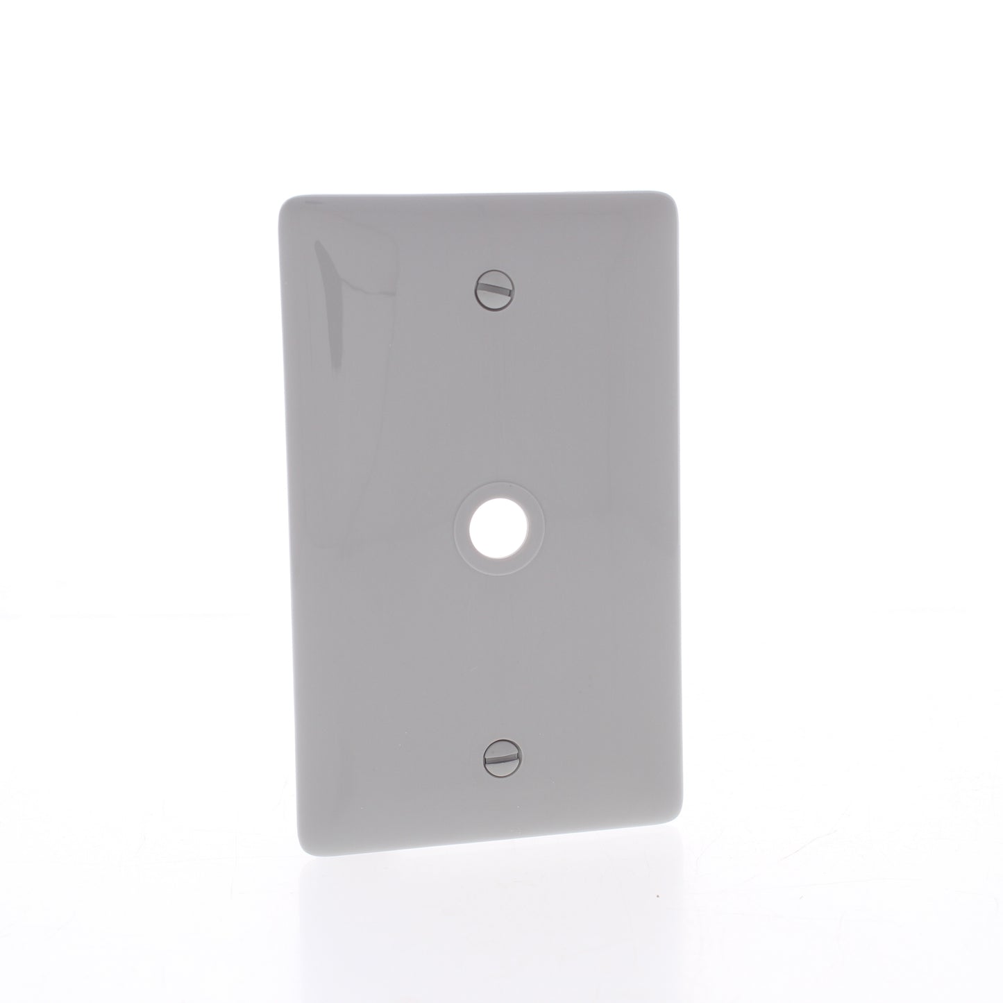 Hubbell NP11GY Gray 1-Gang Telephone .406" Hole Wallplate Covers Box Mount 25pcs