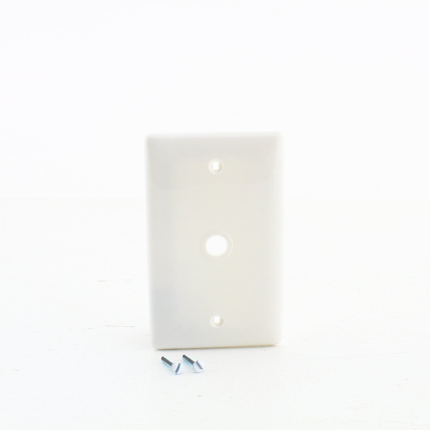 Hubbell NP11R White 1-Gang Phone .406" Standard Wallplate Cover Box Mount 3pcs