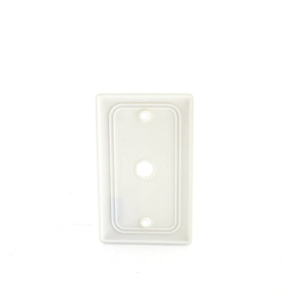 Hubbell NP11R White 1-Gang Phone .406" Standard Wallplate Cover Box Mount 3pcs