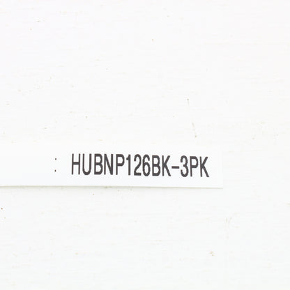 Hubbell NP126 Brown 2-Gang Toggle Decorator Nylon Standard Wallplate Cover 3pcs