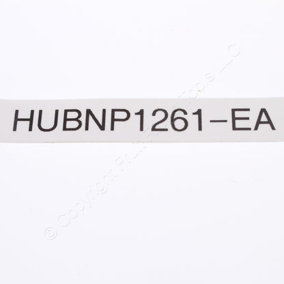 Hubbell NP126I Ivory 2-Gang Toggle Switch Decorator GFI Nylon Standard Wallplate
