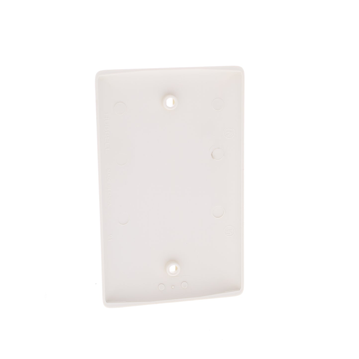 Hubbell NP13OW Office White 1-Gang Blank Standard Wallplate Cover Box Mount 25pc