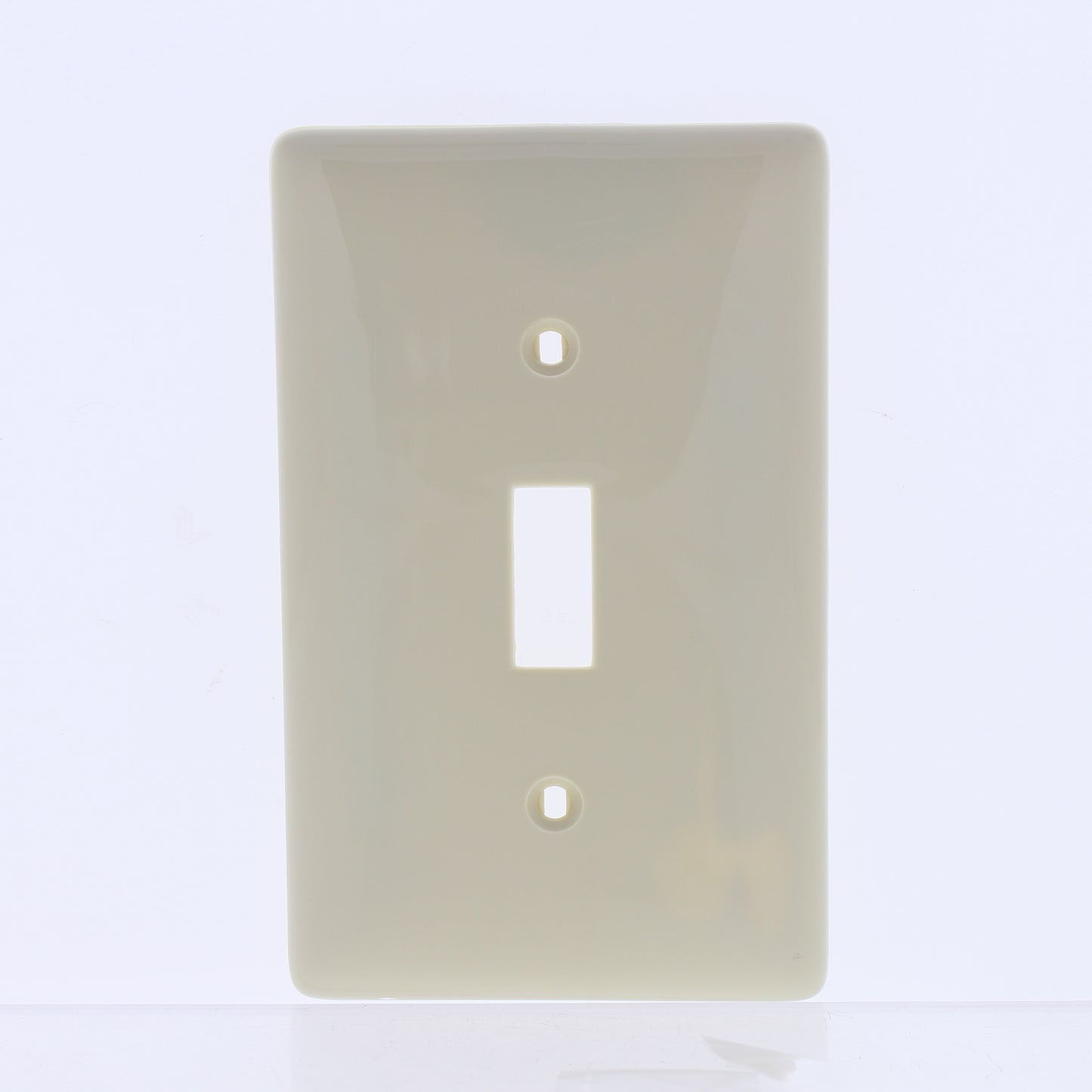 Hubbell NP1I10Z Ivory 1-Gang Toggle Switch Unbreakable Standard Wallplates 10pcs