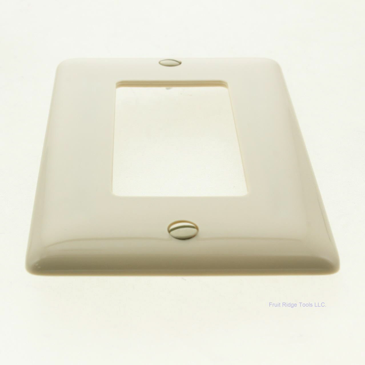 Hubbell NP26I Ivory 1-Gang Decorator Unbreakable Nylon Standard Wallplate Cover