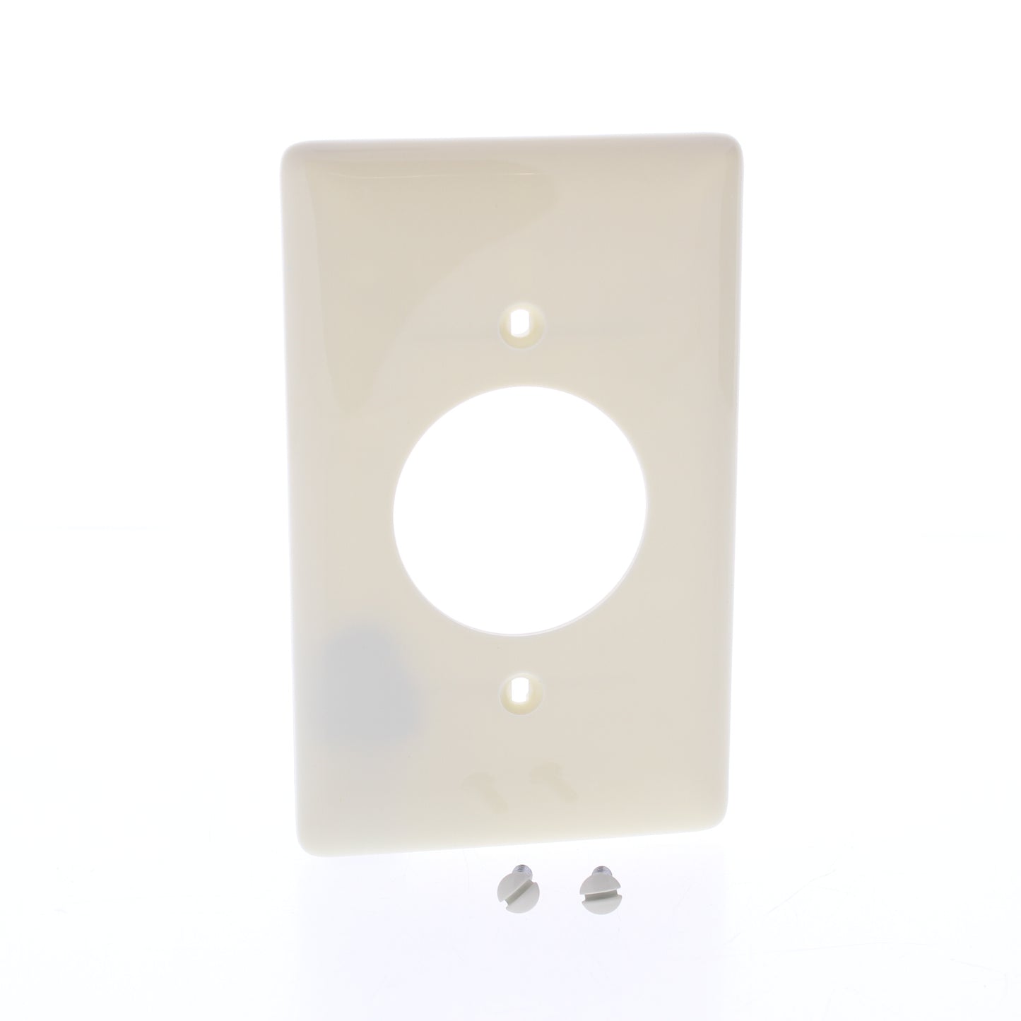 Hubbell NP720W 1-Gang Office White Nylon Locking 1.60" Outlet Covers 25-Pack