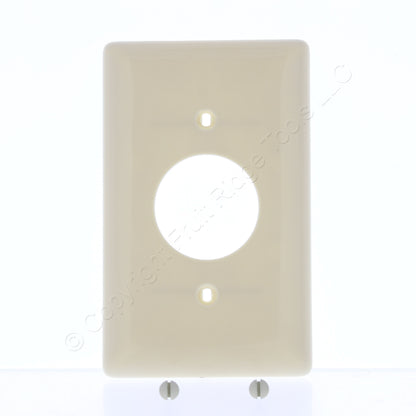 Hubbell NP7I Ivory 1-Gang 1.406" Outlet Unbreakable Nylon Wallplate Cover 25pcs
