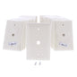 Hubbell NPJ11LA Lt Almond 1-Gang Phone .406" Nylon Mid-Size Cover Box Mount 25pc