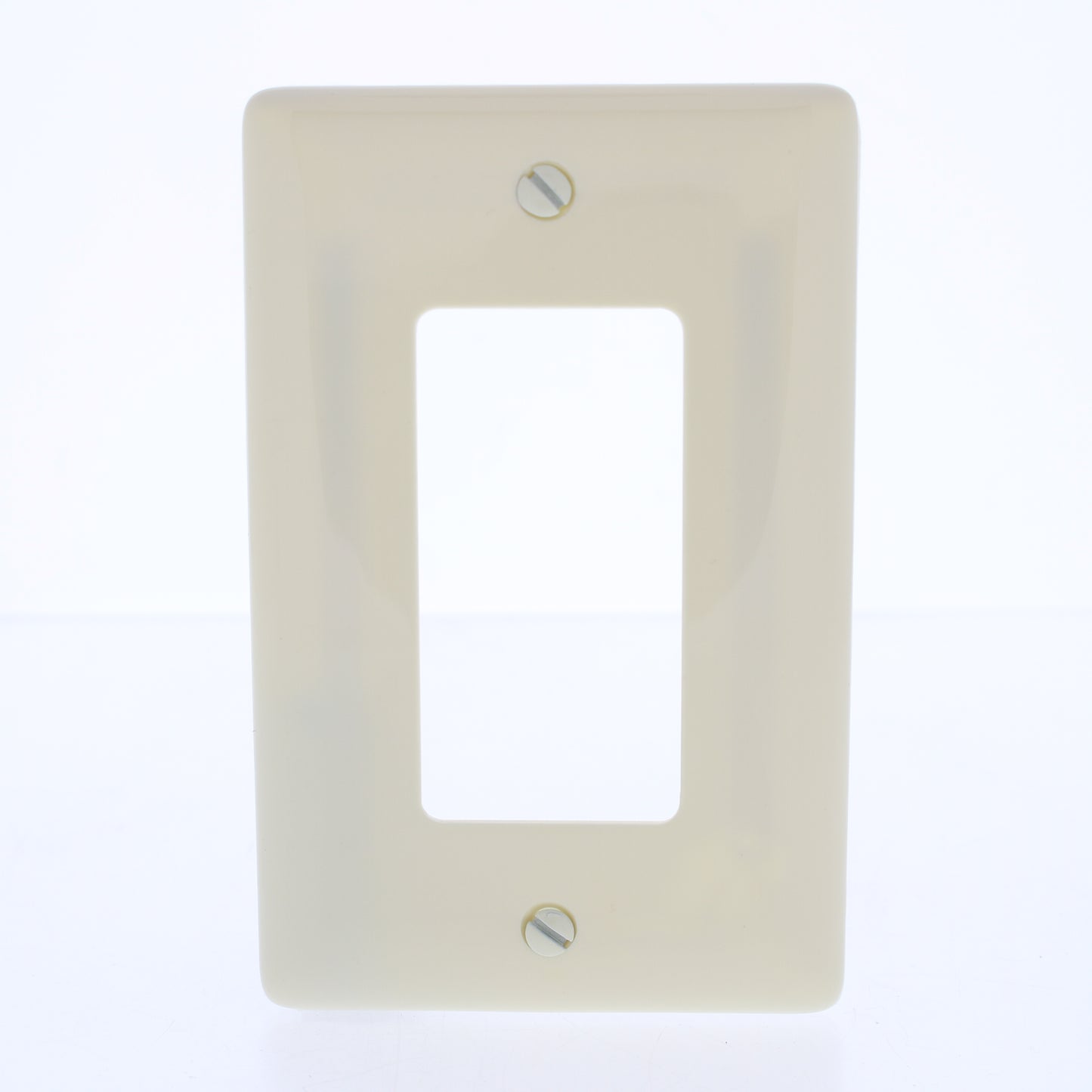 Hubbell NPJ26AL Almond 1-Gang 1-Gang Unbreakable Mid-Size Wallplate Cover 25pcs