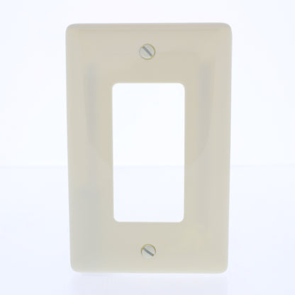 Hubbell NPJ26AL Almond 1-Gang 1-Gang Unbreakable Mid-Size Wallplate Cover 25pcs