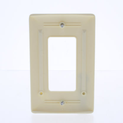 Hubbell NPJ26AL Almond 1-Gang 1-Gang Unbreakable Mid-Size Wallplate Cover 25pcs
