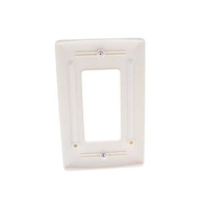 Hubbell NPJ26OW Office White 1-Gang 1-Gang Unbreakable Mid-Size Wallplate 25pcs