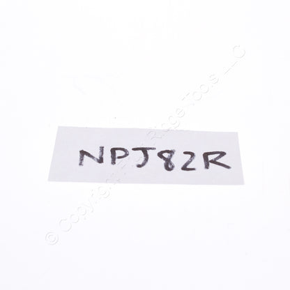 Hubbell NPJ82R Red 2-Gang Duplex Outlet Unbreakable Nylon Mid-Size Wallplate