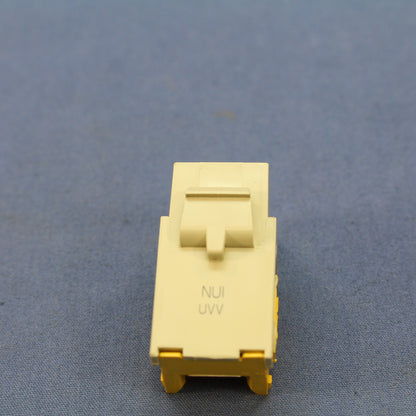 Hubbell NetSelect Ivory Snap-In 6-Wire Telephone Jack 6 Position USOC NSJUI