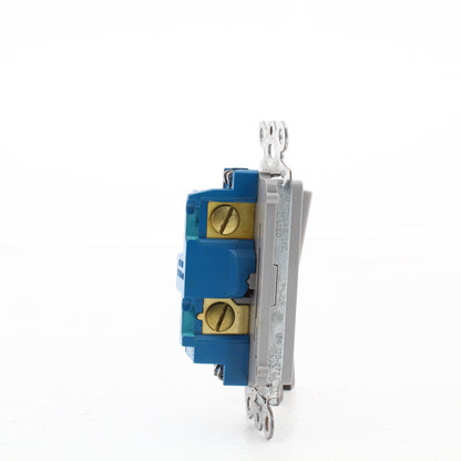 Hubbell OEM2111GY Gray Single Pole Rocker Switch for Marine OEM 15A 120/277VAC