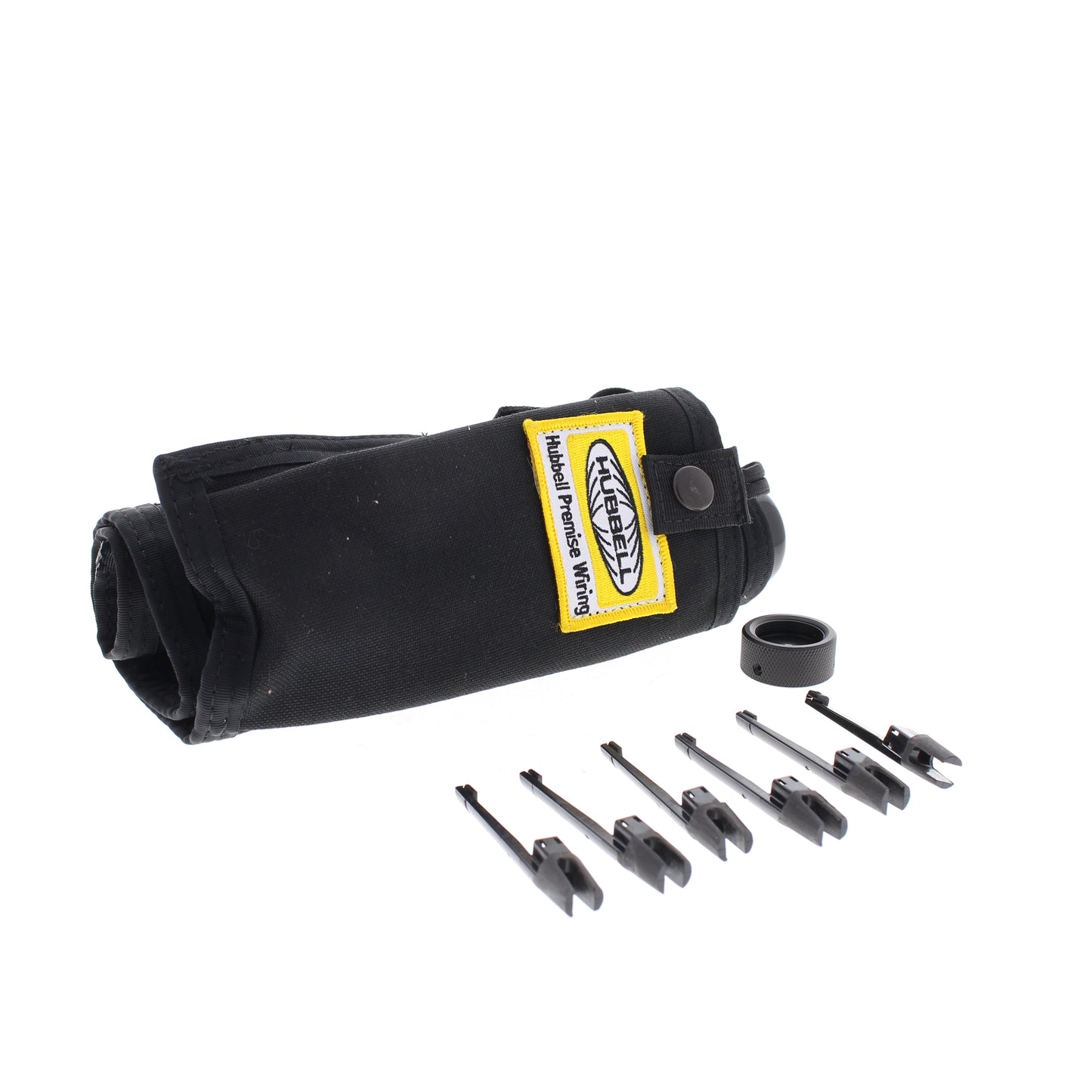 Hubbell Tool OFTP04C Pouch for Fiber Optic LC Connector Field Installation