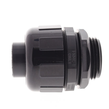 Hubbell 1" Liquidtight Connector Male Straight Non-Metallic PolyTuff P100CBK