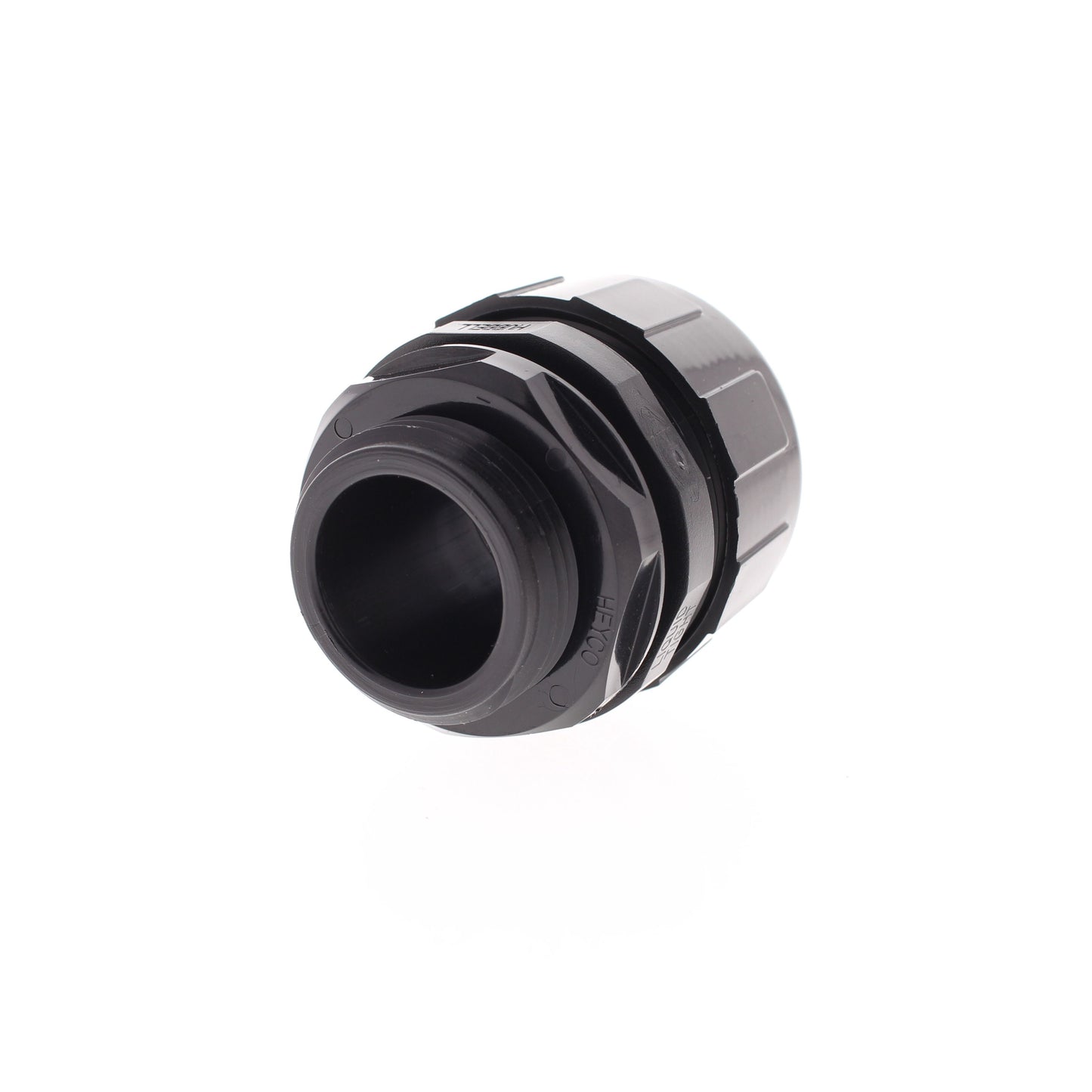 Hubbell 1" Liquidtight Connector Male Straight Non-Metallic PolyTuff P100CBK