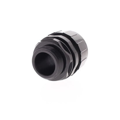Hubbell 1" Liquidtight Connector Male Straight Non-Metallic PolyTuff P100CBK