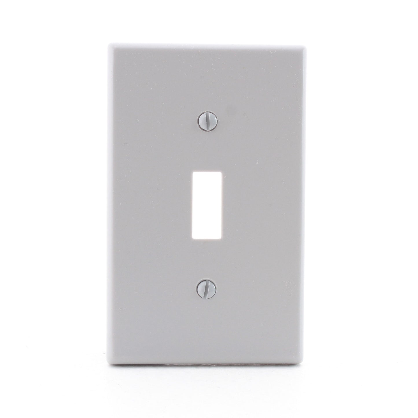 Hubbell P1GY Gray Unbreakable Nylon Toggle Switch Cover Wall Plate Switchplate