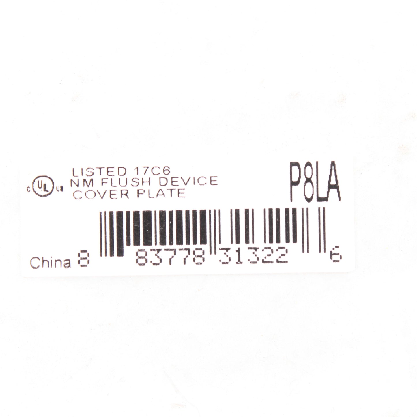 Hubbell P8LA Light Almond 1-Gang Unbreakable Wallplate Duplex Outlet Cover